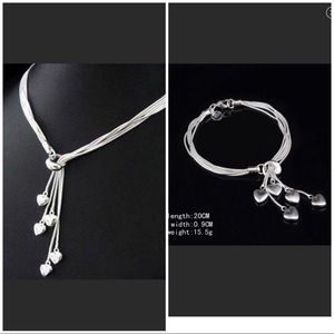 925 silver bracelet and necklace